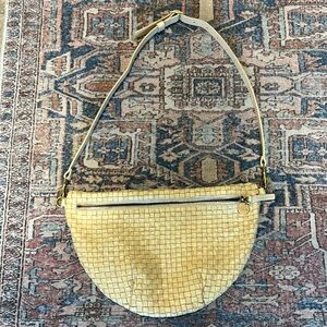 Clare V grande Fanny with complimentary black strap